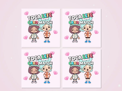 Ойын Toca Life Memory Card Match