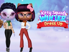 Ойын Kitty Squad Winter Dress up
