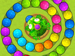 Ойын Frogtastic Marble Adventure