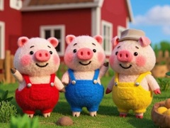 Ойын Find The Differences: The 3 Little Pigs