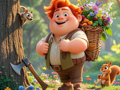 Ойын Find The Differences: The Honest Woodcutter