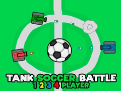 Ойын Tank Soccer Battle 1 2 3 4 Player