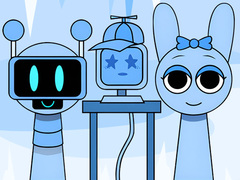Ойын Huggy Mix Sprunki Music Box