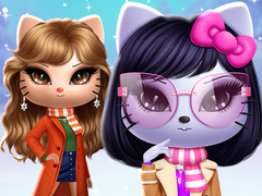 Ойын Kitty Squad Winter Dress Up