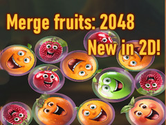 Ойын Merge fruits: 2048 New in 2D!