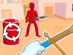 Ойын Stickman Archer Shooting Arrows at Reds