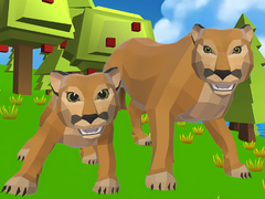 Ойын Cougar Simulator: Big Cats