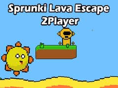 Ойын Sprunki Lava Escape 2Player
