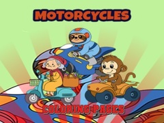 Ойын Motorcycle Coloring Pages