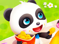 Ойын Jigsaw Puzzle: Baby Panda Spring Picnic