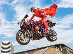 Ойын Real Motorbike Super Hero Stunt 3D