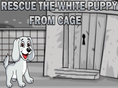 Ойын Rescue the White Puppy from Cage