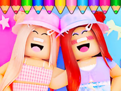 Ойын Coloring Book: Roblox Bestie