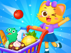 Ойын Supermarket Shopping For Kids