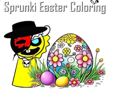 Ойын Sprunki Easter Coloring