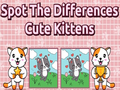 Ойын Spot the Differences Cute Kittens