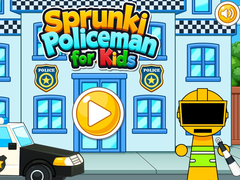Ойын Sprunki Policeman For Kids