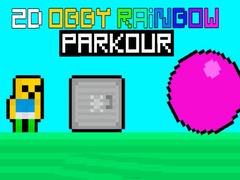 Ойын 2D Obby Rainbow Parkour