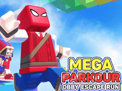 Ойын Mega Parkour: Obby Escape Run