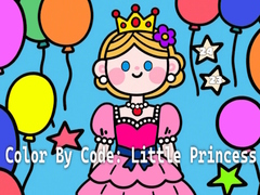 Ойын Color By Code: Little Princess