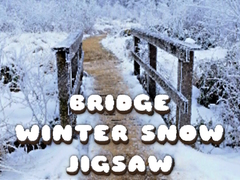 Ойын Bridge Winter Snow Jigsaw