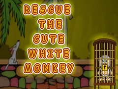 Ойын Rescue the Cute White Monkey