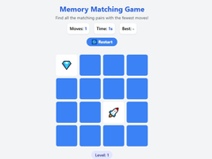 Ойын Memory Matching Game