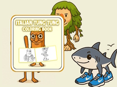 Ойын Tung Tung Sahur Coloring Book