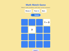 Ойын Math Match Game