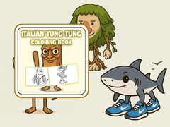 Ойын Tung Tung Sahur Coloring Book