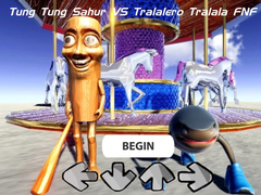 Ойын Tung Tung Sahur VS Tralalero Tralala FNF