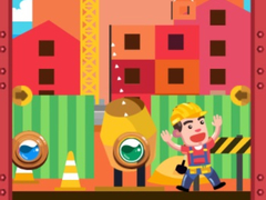 Ойын Construction Worker Bubble Shooter