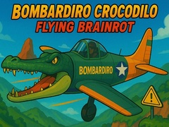 Ойын Bombardiro Crocodilo Flying Brainrot