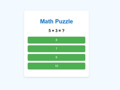 Ойын Math Puzzle