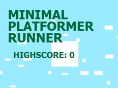 Ойын Minimal Platformer Runner