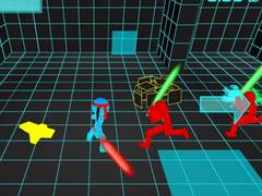 Ойын Stickman Neon Sword Fighting