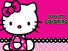 Ойын Easy Coloring Kitty