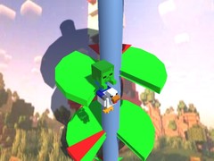 Ойын Chicken Jockey Helix Jump