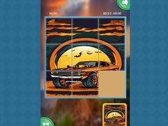 Ойын Monster Truck Sliding Puzzles