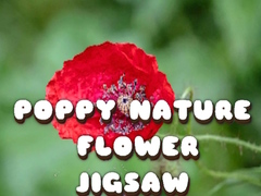 Ойын Poppy Nature Flower Jigsaw