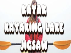 Ойын Kayak Kayaking Lake Jigsaw