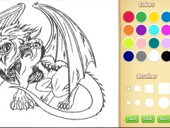 Ойын Dragon Chimera Coloring Book