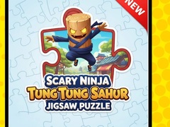 Ойын Scary Ninja Tung Tung Sahur Jigsaw Puzzle