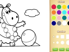 Ойын Baby Farm Animals Coloring Book for Kids