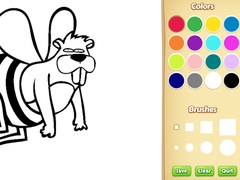 Ойын Funny Animal Coloring Book for Kids