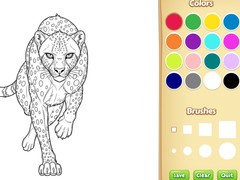 Ойын Wild Animals Coloring Book