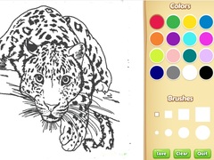 Ойын Realistic Animals Coloring Book for Kids