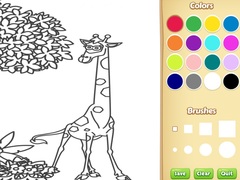 Ойын Jungle Animals Coloring Book for Kids