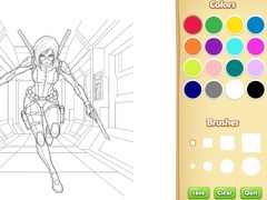 Ойын Wicked Coloring Book for Kids