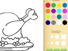 Ойын Food Coloring Book For Kids